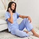 CCDK Jasmin natbukser, blå - 623007 - 56011 - Lavender Lustre