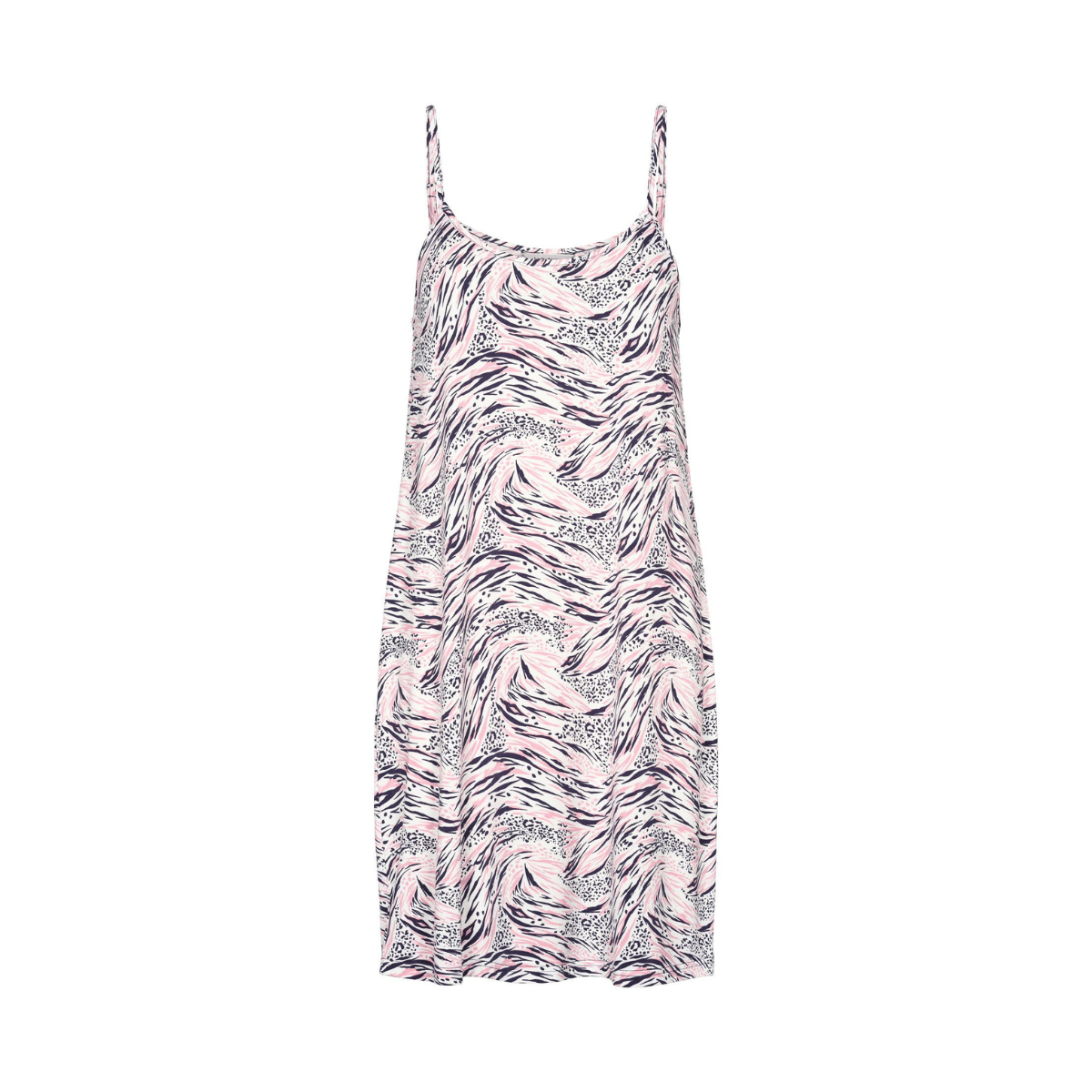 Lady Avenue Bamboo natkjole, multi - 63-801 - 375 - Blushed Safari