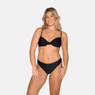 CCDK Demi bikini top med bøjle, sort - 65185 - 9000 - Black