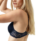 Mey Luxurious BH med bøjle, blå - 74284 - 408 - Night Blue