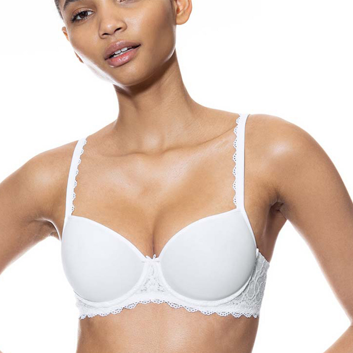 Mey Amorous BH med bøjle, hvid - 74801 - 1 - White