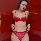 Triumph Delightful Spotlight W BH med bøjle, rød - 10219854 - 00IX - Rouge