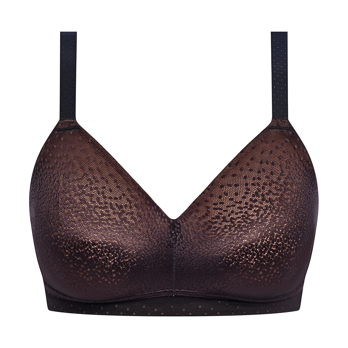 Wacoal Back Appeal BH uden bøjle, sort - WA852303 - BLK - Black