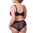 Plaisir Lisa BH med bøjle, sort - 1125 - Black - Black