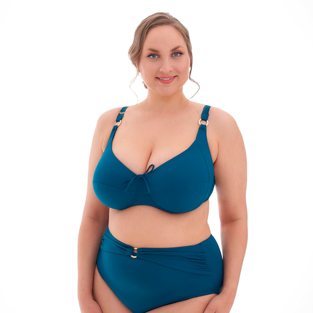 Plaisir Amalfi bikini top med bøjle, grøn - T0027-26 - Zenith - Zenith