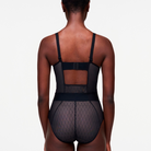 Chantelle Smooth Lines bodystocking, sort - C11N70 - 0DS - Black/Beige