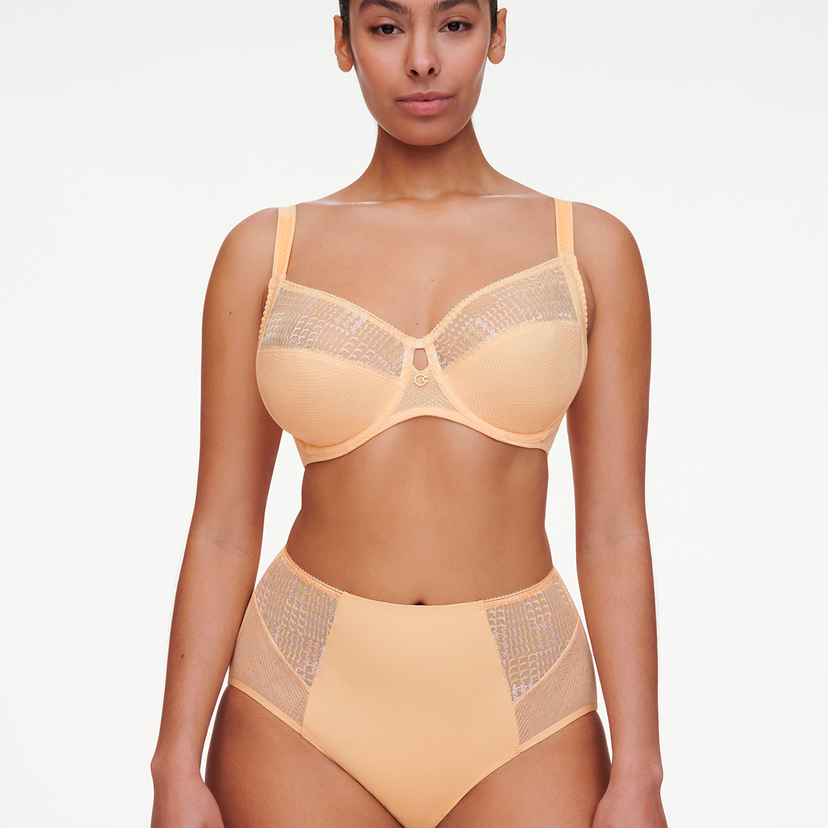 Chantelle Intrigue BH med bøjle, gul - C13WMU - 056 - Sunflower Yellow