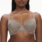 Chantelle Intrigue BH med bøjle, grå - C13WN1 - 05G - Safari Grey