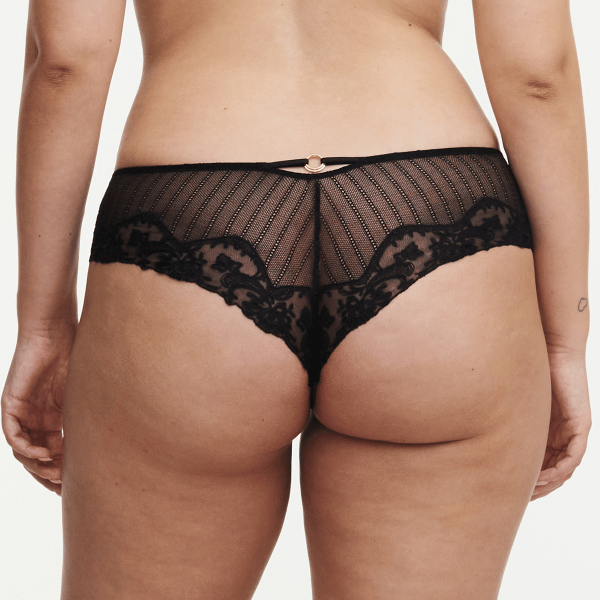 Chantelle Cabaret Sauvage hipster trusse, sort - C13YB0 - 011 - Black