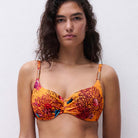 Chantelle Icon bikini top med bøjle, orange - C16VM0 - C79 - Light Mediterranean
