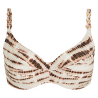 Chantelle Emblem bikini top med bøjle, nude - C17T10 - 0QC - Python