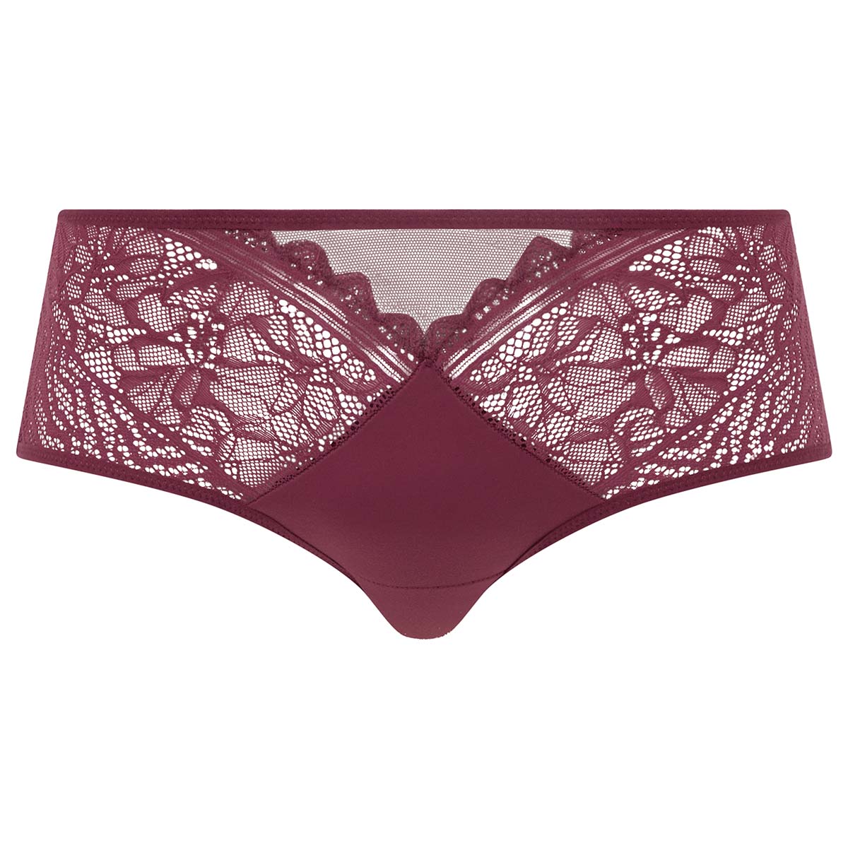 Chantelle Floral Touch hipster trusse, rød - C94240 - 0K7 - Sienna