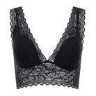 Chantelle EasyFeel Floral Touch BH uden bøjle, sort - C94270 - 011 - Black