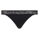 Chantelle EasyFeel Floral Touch g-streng, sort - C942G0 - 011 - Black