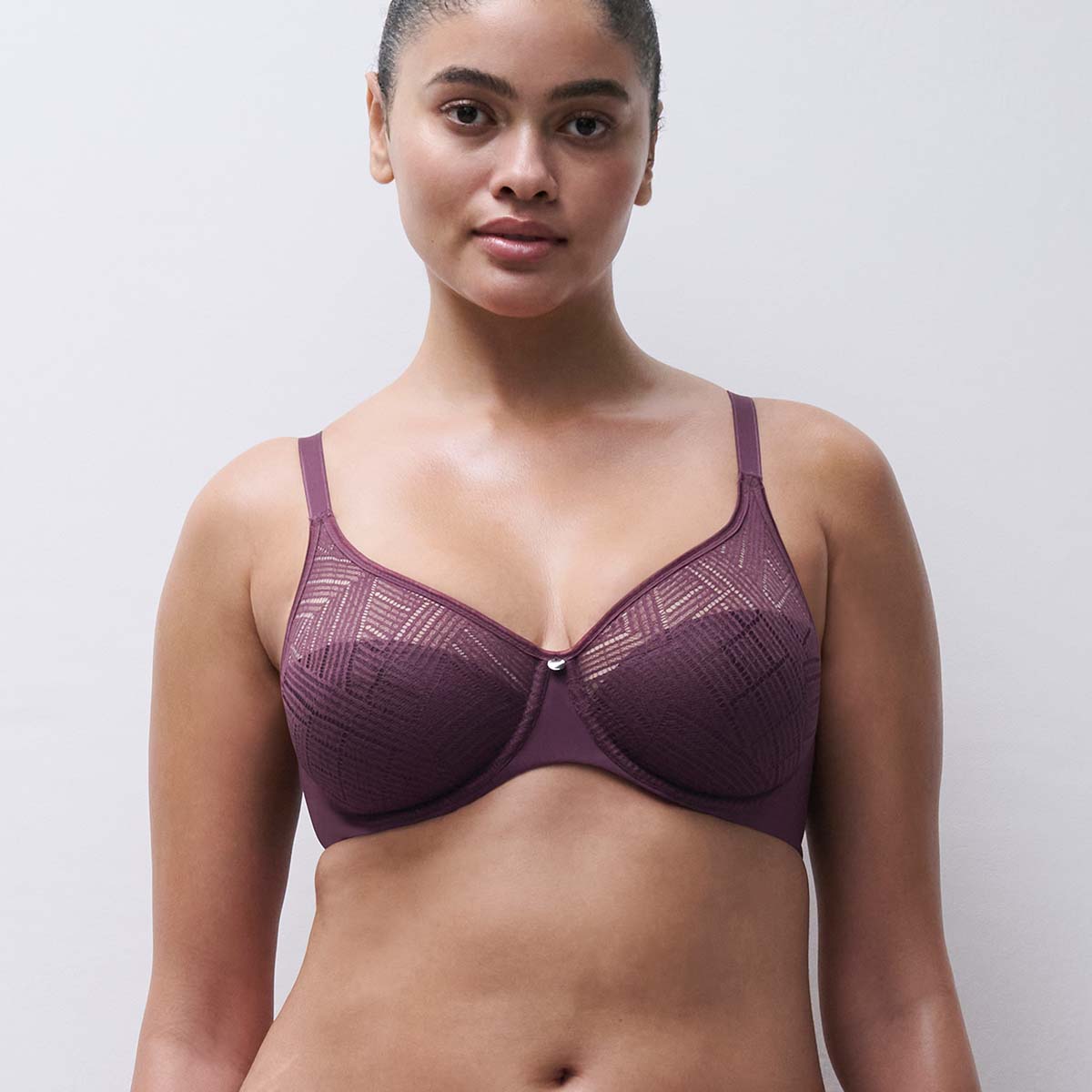 Chantelle EasyFeel Emma BH med bøjle, lilla - C98100 - 032 - Plum
