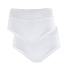 Calida Iconics 2-Pack maxi trusse, hvid - 23927 - 001 - White