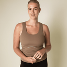 Copenhagen Cartel Balance sportstop, brun - 164401 - HAZEL - Hazel
