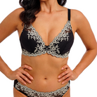 Wacoal Embrace Lace plunge BH, sort - WA853291 - BLK - Black