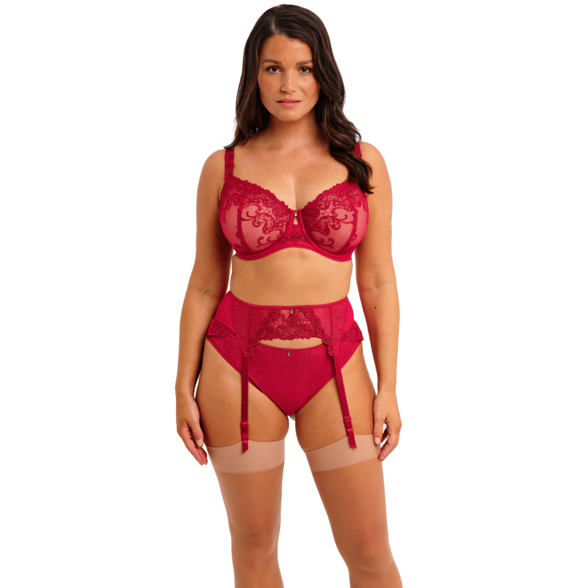 Fantasie Portia balconette BH, rød - FL102607 - RED - Red
