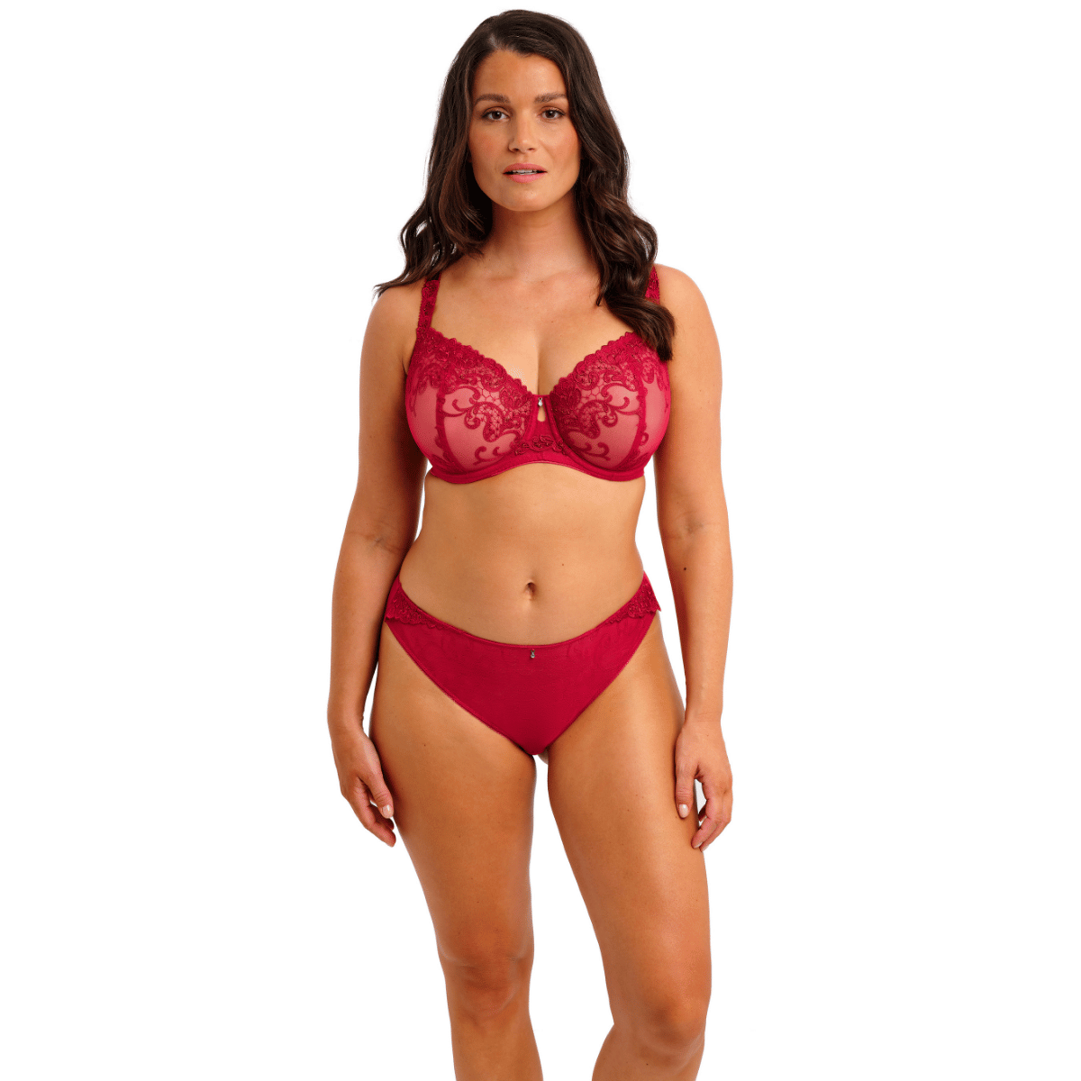 Fantasie Portia brazilian trusse, rød - FL102670 - RED - Red