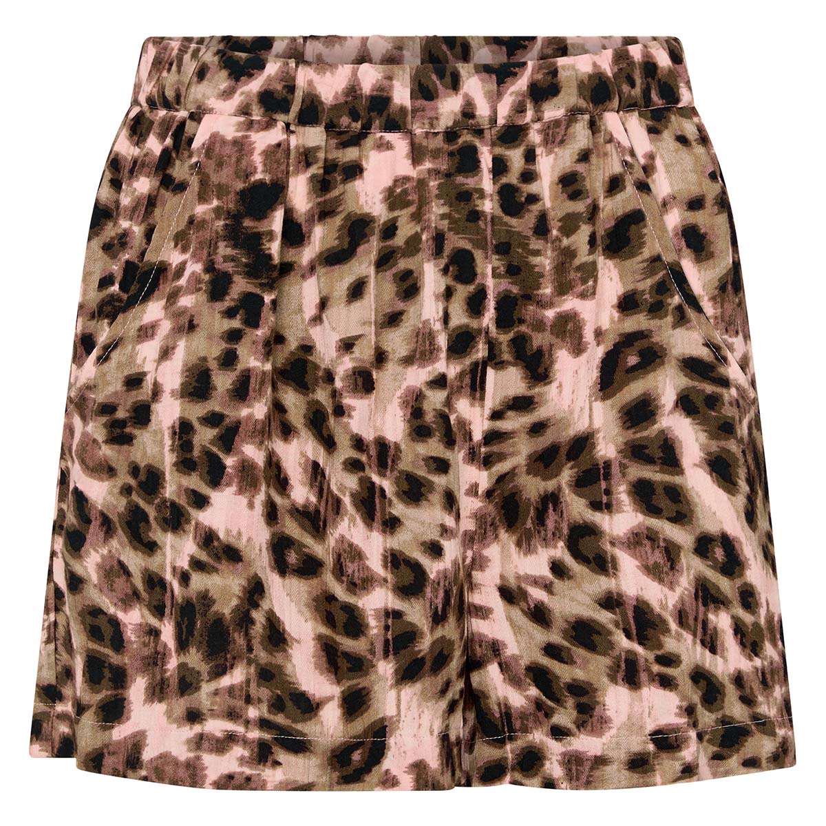 Femilet Layla natshorts, leopard - FNAGE5 - D89 - Acorn Leo