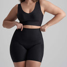 Bye Bra Invisible Short shorts, sort - INVSRT - Black - Black