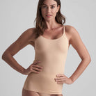 Bye Bra Invisible Singlet top, beige - INVSING - Beige - Beige