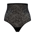 Bye Bra Lacy High Waist Shaping g-streng, sort - LACHWT - Black - Black