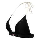 Calvin Klein Graphic Monogram bikini top uden bøjle, sort - LV00Q61225 - UB1 - Black