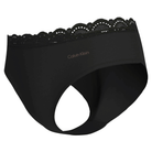 Calvin Klein Microfiber Stretch 3-Pack hipster trusse, sort - LV00QD5302 - UB1 - Black/Black/Black