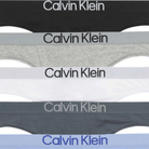 Calvin Klein Extra Soft 5-Pack g-streng, multi - LV00QD5331 - 31G - Black/White/Grey Heather/Frozen Fio
