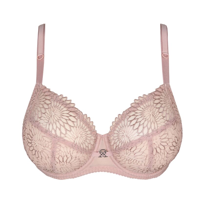 PrimaDonna Sophora BH med bøjle, rosa - 0163180-81 - BDS - Bois De Rose