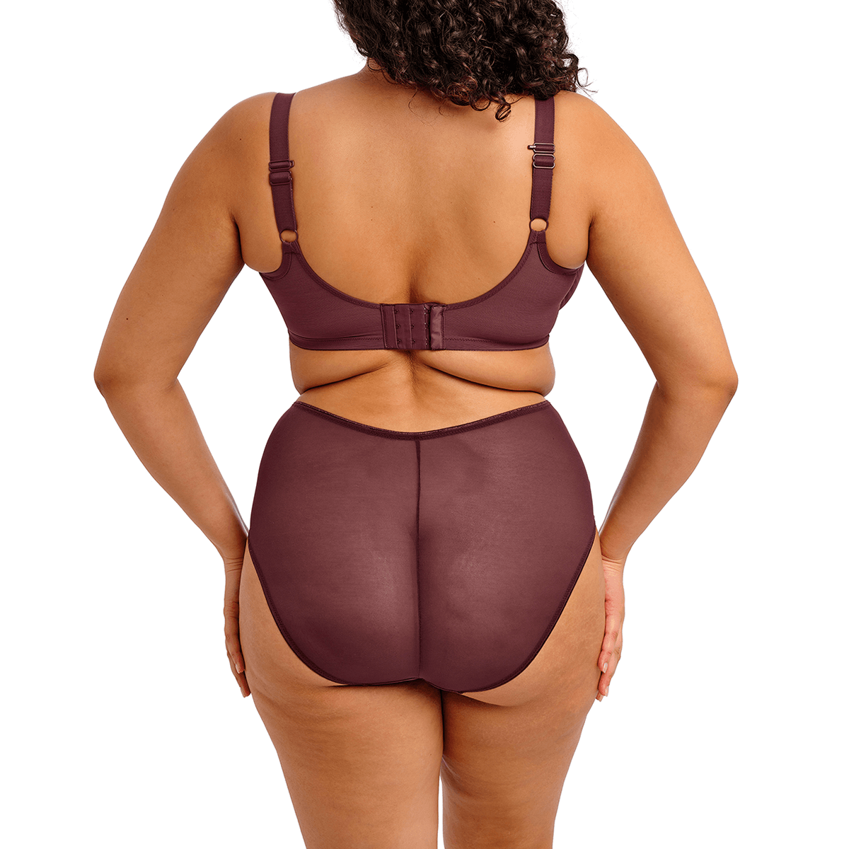 Elomi Matilda maxi trusse, bordeaux - EL8906 - SUM - Sugarplum