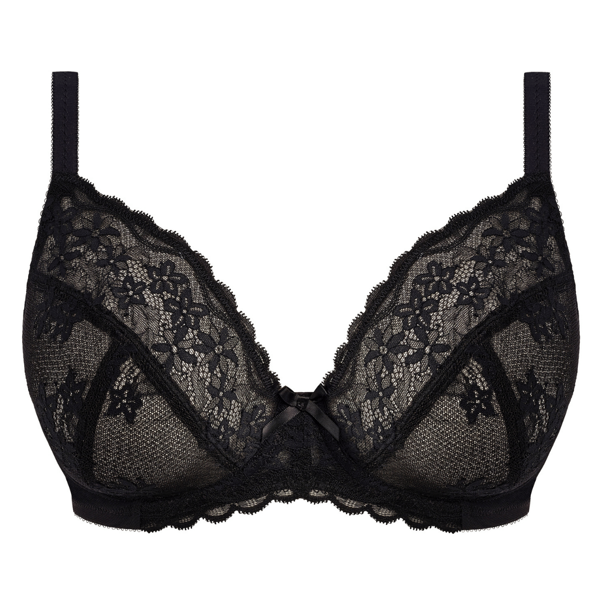 Freya Quinn plunge BH, sort - AA404302 - BLK - Black