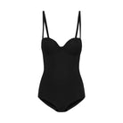 Bye Bra Sculpting Padded Wire bodystocking, sort - SCPBPW - Black - Black