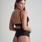 Bye Bra Sculpting Bodysuit bodystocking, sort - SCPBDVT - Black - Black