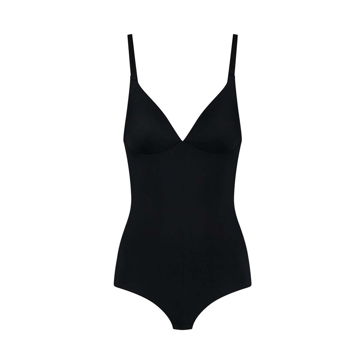 Bye Bra Sculpting Bodysuit bodystocking, sort - SCPBWF - Black - Black
