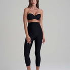Bye Bra Sculpting High Waist Capri leggings, sort - SCPCAP - Black - Black