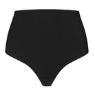 Bye Bra Sculpting Mid Waist g-streng, sort - SCPMWT - Black - Black