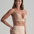 Bye Bra Seamless U-Style selvsiddende BH, beige - SUSBRA - Beige - Beige