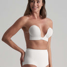 Bye Bra Seamless U-Style selvsiddende BH, natural - SUSBRA - Ivory - Ivory