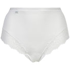 Sloggi Romance maxi trusse, hvid - 10031897 - 0003 - White