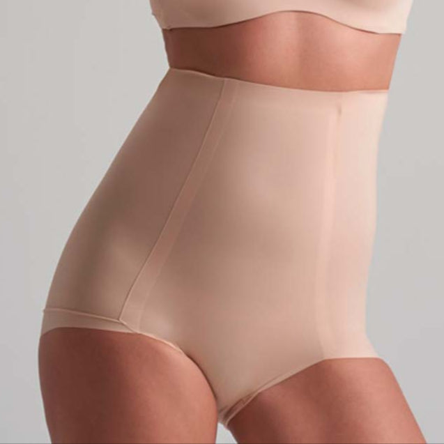 Bye Bra Smooth Essentials High Waist maxi trusse, beige - SEHWB - Beige - Beige