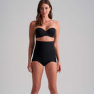 Bye Bra Smooth Essentials High Waist maxi trusse, sort - SEHWB - Black - Black
