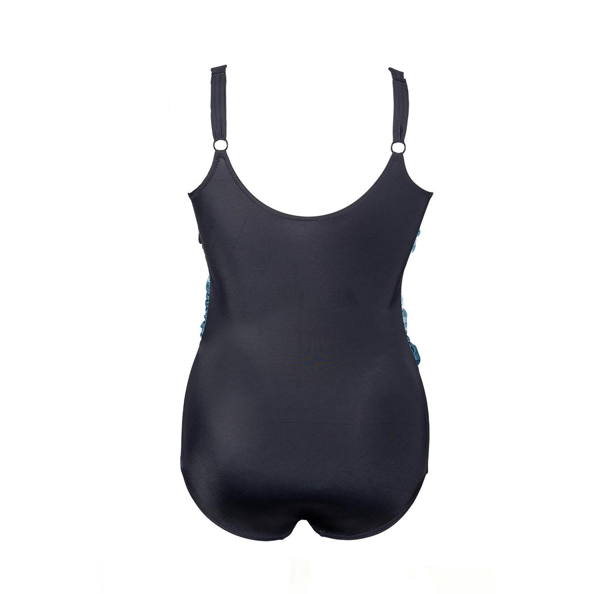 Plaisir Wave badedragt uden bøjle, multi - T0067-24 - Black/Sparkley - Black/Sparkley