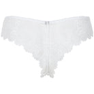 Triumph Tempting Lace Brazilian g-streng, hvid - 10182559 - - White