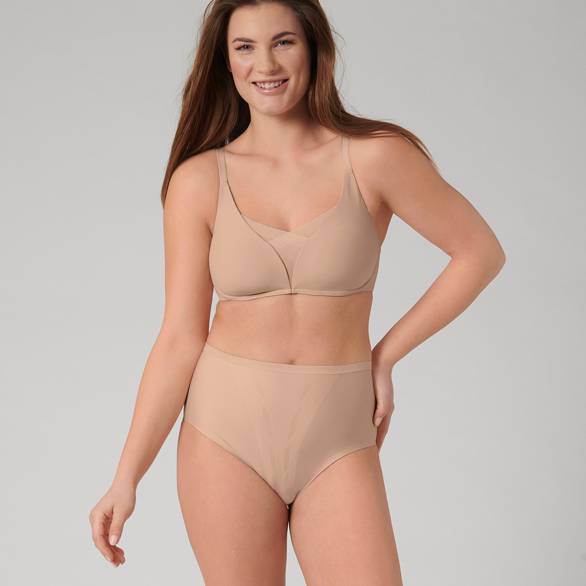 Triumph Shape Smart maxi trusse, beige - 10209655 - 00EP - Nude