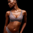 Triumph Body Make-Up Illusion Lace tai trusse, grå - 10219711 - 3091 - Pigeon Grey