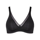 Sloggi Body Adapt Twist BH uden bøjle, sort - 10214614 - 0004 - Black