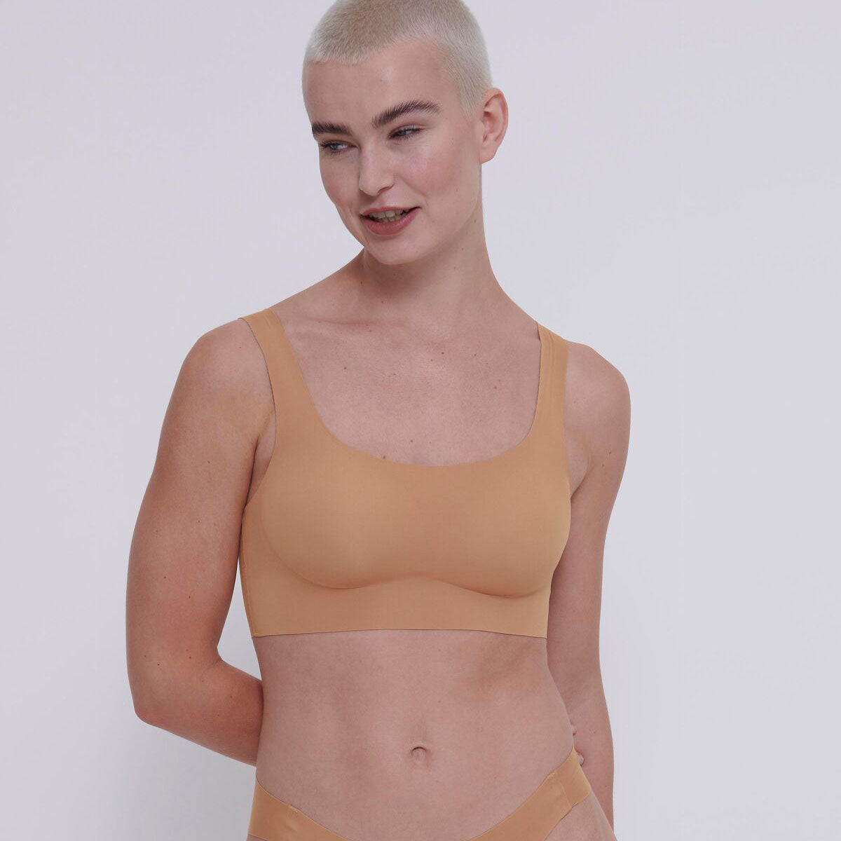 Sloggi Zero Feel 2.0 BH top, nude - 10217786 - 00CM - Nostalgic Brown